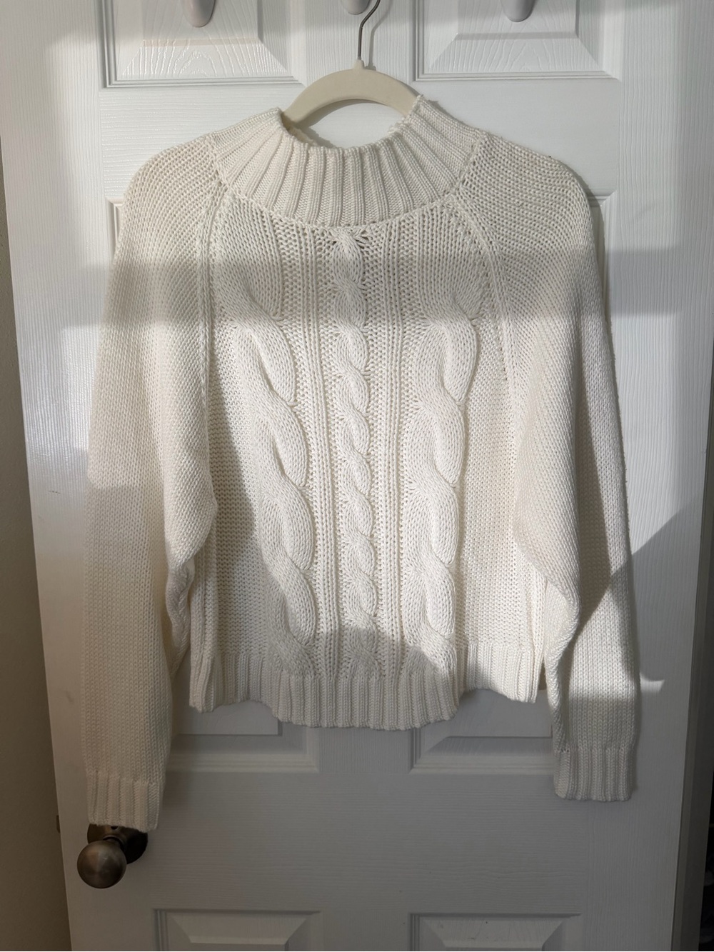 Elie Tahari Cable Knit Sweater - Cream - Picture 4 of 4